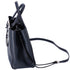FENDI Petit 2 Jours Tote Bag 8BH253 Dark Navy Leather